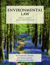 Environmental Law Text Cases & Materials