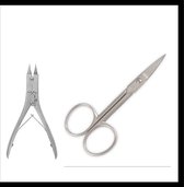 Belux Surgical/ Nagelknipper Dubbel Scharnier Tang 14.6CM RVS/Duits Staal / Koop Nagel Knipper + Nagel Schaar Gratis
