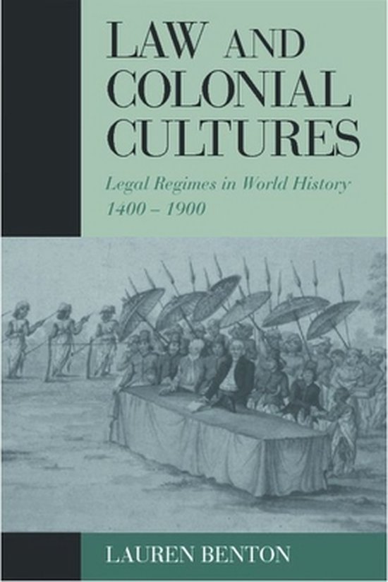Law And Colonial Cultures - cover