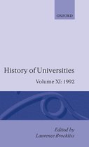 History of Universities Series- History of Universities: Volume XI: 1992