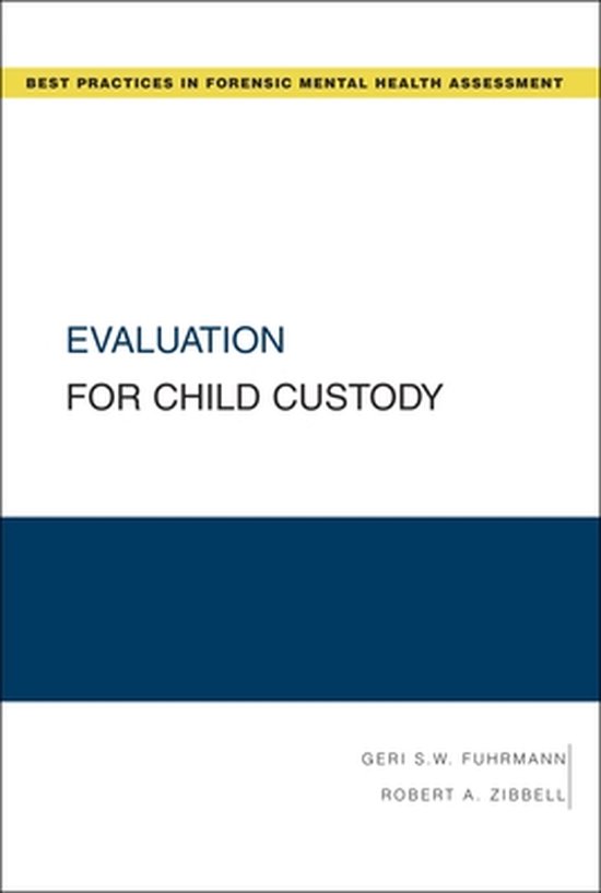 Evaluation For Child Custody - cover