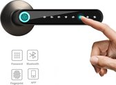 Noiller Slim deurslot - Smart lock - Deurslot met code - Smart slot - Wachtwoord - Bluetooth - Vingerafdruk - App