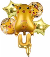 Pokemon Ballon Droom Thema Party Decoratie Benodigdheden Pikachu Verjaardagsfeestje , Nummer 4