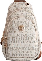 PU lederen Crossbody / Borsttas Beige