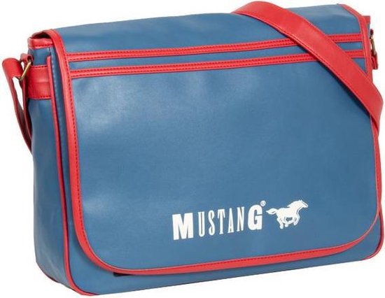 Mustang ® Milan - Schoudertas - Sport - Waterafstotend - PU - Blauw |  bol.com