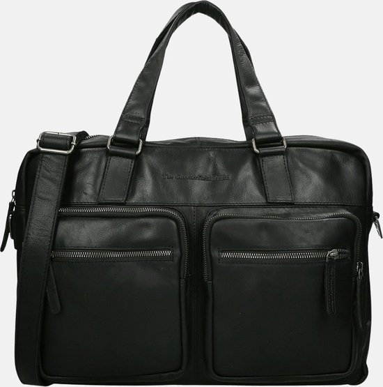 Foto: The chesterfield brand wax pull up koffer leer 43 cm laptop compartiment