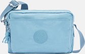 Kipling Abanu schoudertas M blue mist