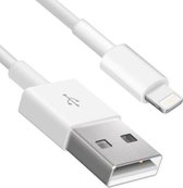 iphone usb naar lightning kabel - 1 meter - sync kabel - iPad - Apple - wit