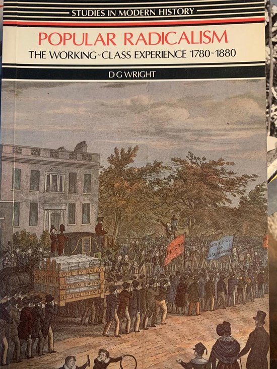 Popular Radicalism Working Class Experie - cover