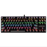 Leaven - Toetsenbord - Keyboard - K550 - Mechanisch - Mechanical - Gaming - Game - Blue Switches - Zwart