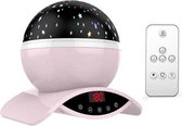 Roze Bol Sterrenhemel LED Projector - Lamp Nachtkastje - Nachtlamp Kind - Universum - Heelal