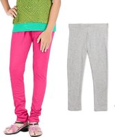 Kinder Legging | Roze | Maat 128-140 | 95% Katoen