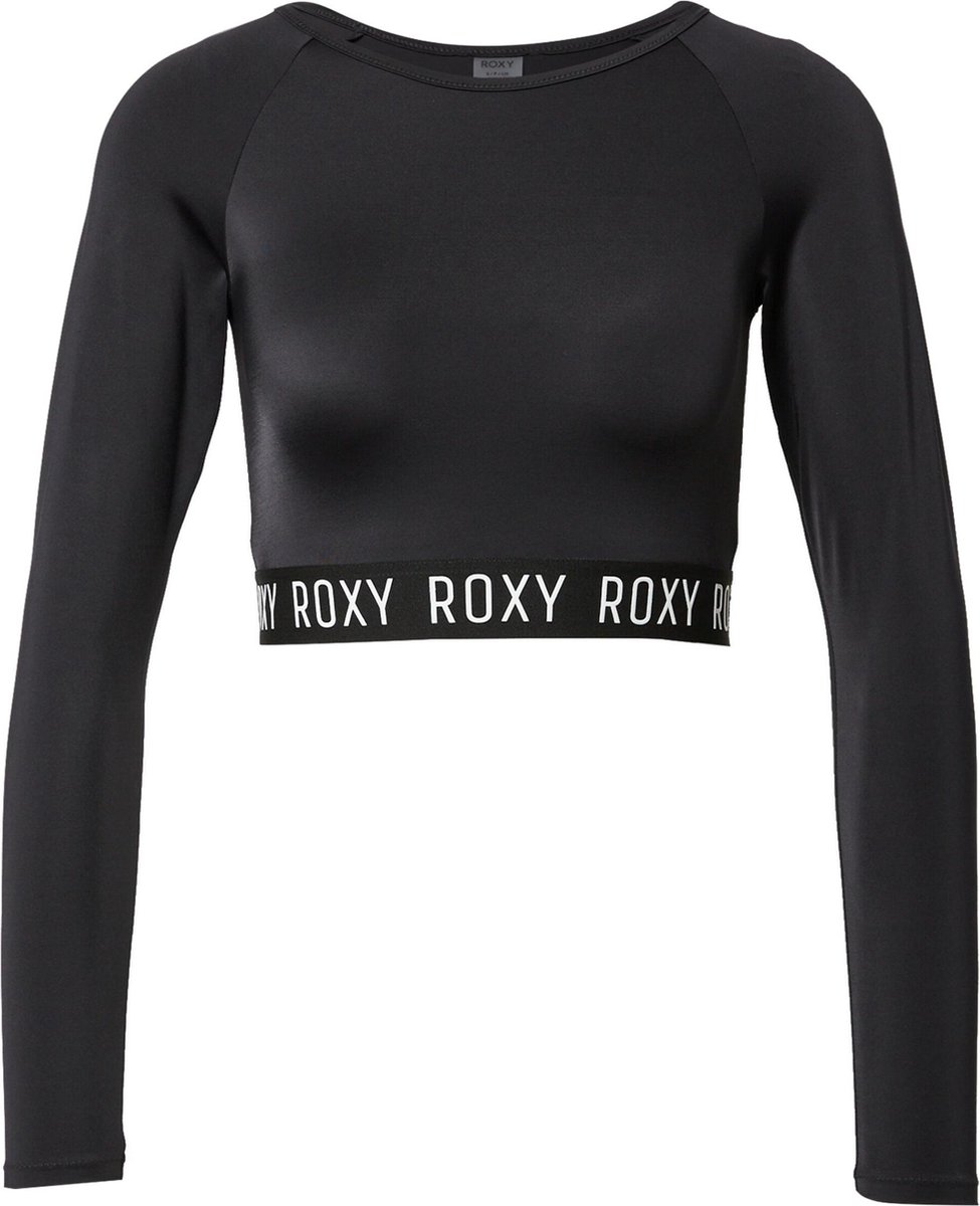 Roxy functioneel sportshirt Zwart