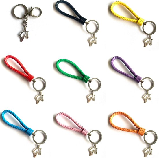 Porte-clés - Violet - Cheval - Équitation - Sports équestres - Tête de cheval - Sport - Pendentif - Cuir - Couleur - Bijoux de sport - Bijoux - Bijoux de sport - Bijoux - Équipe - Cadeau d'équipe