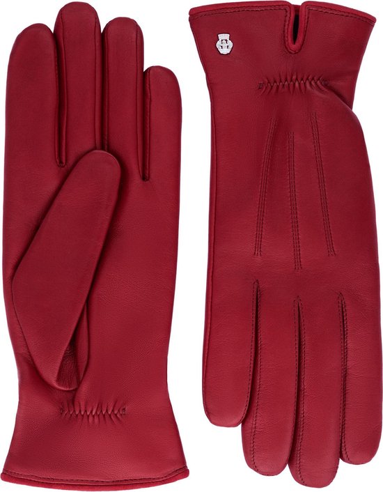 Roeckl Antwerpen Leren Dames Handschoenen Maat 8,5 - Rood