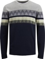 JACK&JONES PLUS JORANDREW KNIT CREW NECK PS Heren Trui - Maat EU4XL