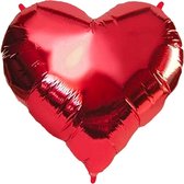 Hartjes ballonnen rood, 10 stuks, 28 cm
