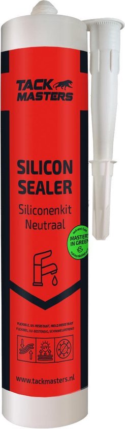 Tackmasters – Siliconenkit Antraciet - RAL 7016 – koker 310 ml - Silicon  sealer -... | bol.com