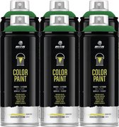 MTN PRO Color Paint RAL Spuitverf - 6 stuks - Leaf Green - 400ml