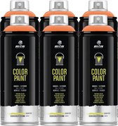 MTN PRO Color Paint RAL Spuitverf - 6 stuks - Pure Orange - 400ml