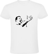 Queen Heren t-shirt | Freddie Mercury | band | muziek | grappig | cadeau | Wit