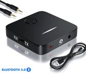TM&DY Bluetooth Transmitter & Receiver 2 in 1 - BT 5.0 - 3.5MM AUX / RCA - Tv - Laptop - Auto - Bluetooth Zender - Bluetooth Ontvanger - Bluetooth Adapter - Bluetooth Transmitter - Bluetooth 
