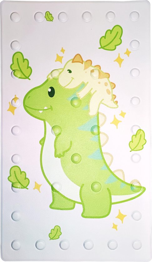 Pipip - Antislip badmat kind - Anti-slip badmat baby - Dinosaurus