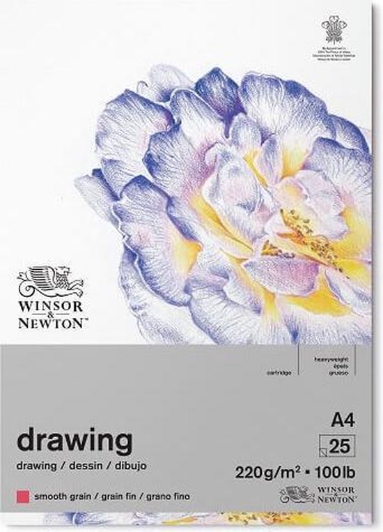 Winsor & Newton Bloc à Dessin Grain Fin A4