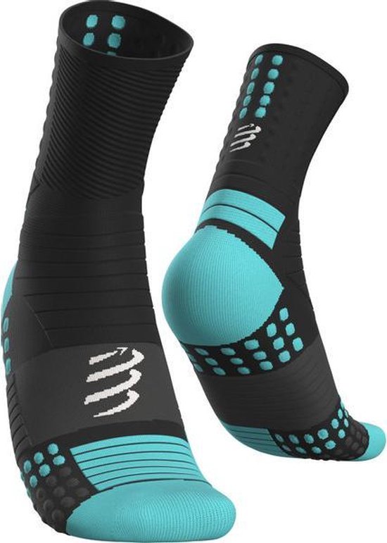 Compressport Pro Marathon Sock Zwart maat 4547