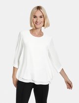 GERRY WEBER Luchtige blouse met 3/4-mouwen