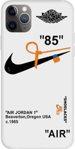 iPhone 12/12 Pro Case Air Jordan 1 White - iPhone 12/12 Pro hoesje - iPhone 12/12 Pro case