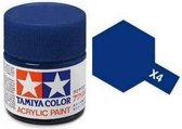 Tamiya X-4 Blue - Gloss - Acryl - 23ml Verf potje