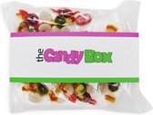 Snoep mix pakket & Snoepgoed doos - The Candy Box Snoep - Help!! Hoestje - Snoepzakjes - 200 gram snoep mix - keel pastille mix - Uitdeel en verjaardag cadeau doos voor vrouwen, ma