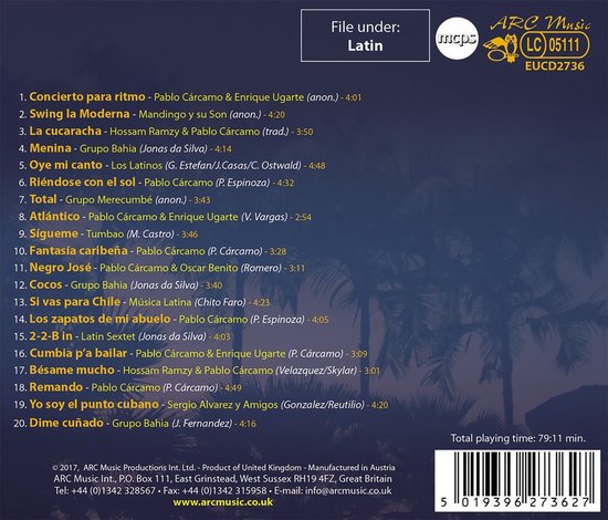 Various Artists - 20 Best Of Tropical Dance Music - CD - Zomerse muziek ...