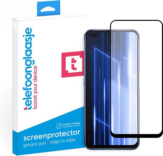 Telefoonglaasje Screenprotectors - Geschikt voor Realme X50 - Volledig Dekkend - Gehard Glas Screenprotector - Geschikt voor Realme X50 - Beschermglas