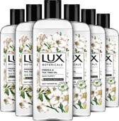 Lux Botanicals Showergel Freesia & Tea Tree Oil - 6 x 250 ML - Voordeelverpakking