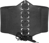 Ceinture corset Steampunk élastique noir