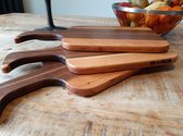 The Chef Builder | Handgemaakt Amerikaans Houten Broodplank | Duck | Edge Grain | 38x20x2cm