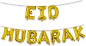 Folieballon Eid Mubarak - Goud