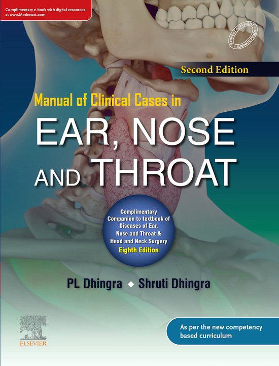 Manual of Clinical Cases in Ear, Nose and Throat - E-Book - cover