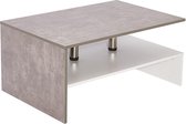 Dakta® Bijzettafel | 3-delig | Zwart | Modern design | Salontafel | Tafeltje | Tafel