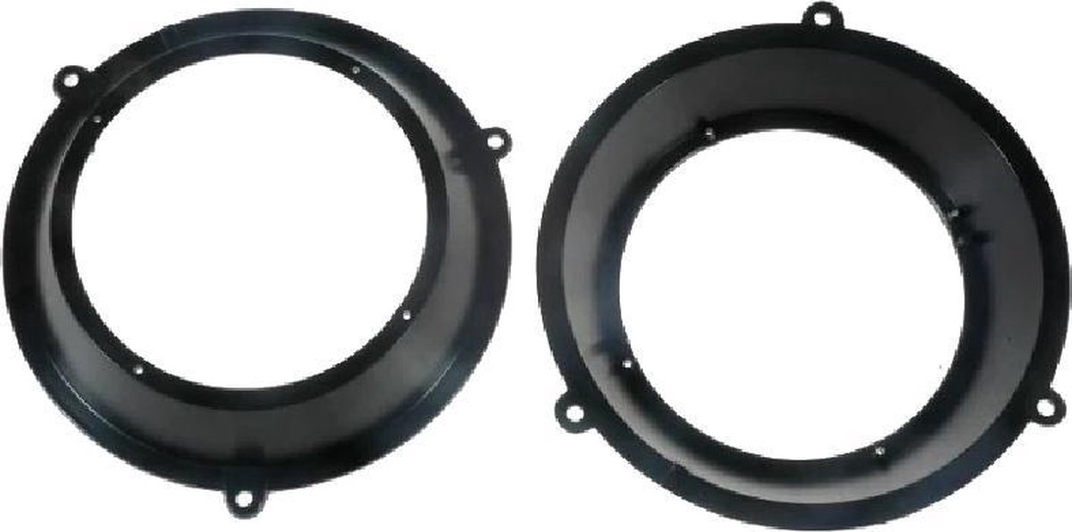 ABS 165mm Luidsprekerhouders - Fiat Panda MK3 (2003-2012) - Voordeuren