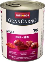 Animonda Grancarno - Adult Rund + Hart 6 x 800 gr ( Honden natvoer )
