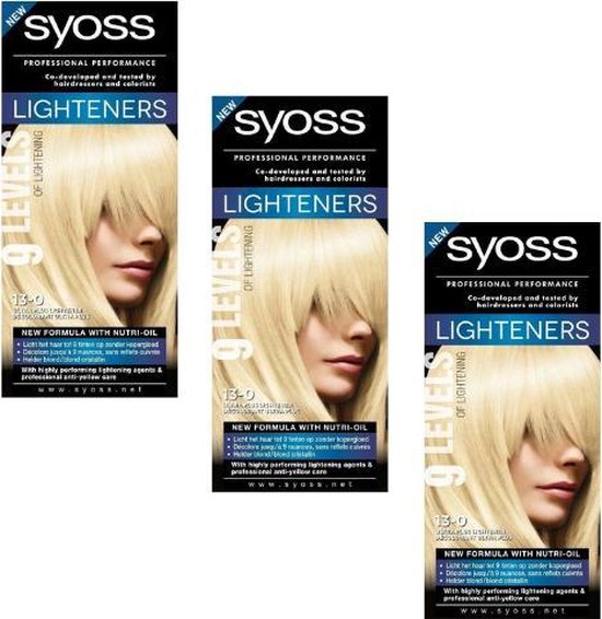 SYOSS Color baseline Lighteners 130 Ultra Plus Lightener Haarverf 3