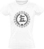 Beer Lives Matter | Dames T-shirt | Wit | Bier | Feest | Kroeg | Cadeau
