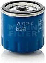 MANN-FILTER W 712/16 Oil Filter, for Cars