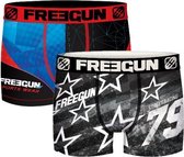 Freegun jongens boxershorts microvezel | MAAT 152/164 | 2-pack | Freegun