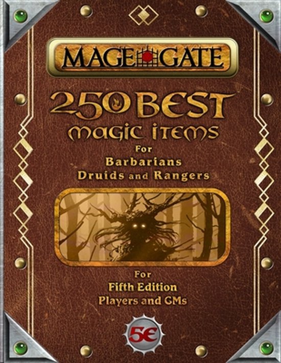 250 Best Magic Items for 5th Edition (5e)- 250 Best Magic It ... - cover