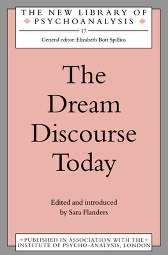 The Dream Discourse Today - cover