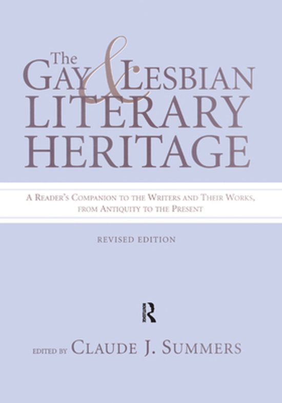 Gay and Lesbian Literary Heritage - cover